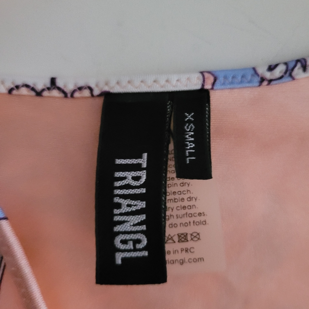 NWOT TRIANGL Sophia One Piece Floral Cut Out swimsuit size Xsmal New without … - Picture 9 of 14